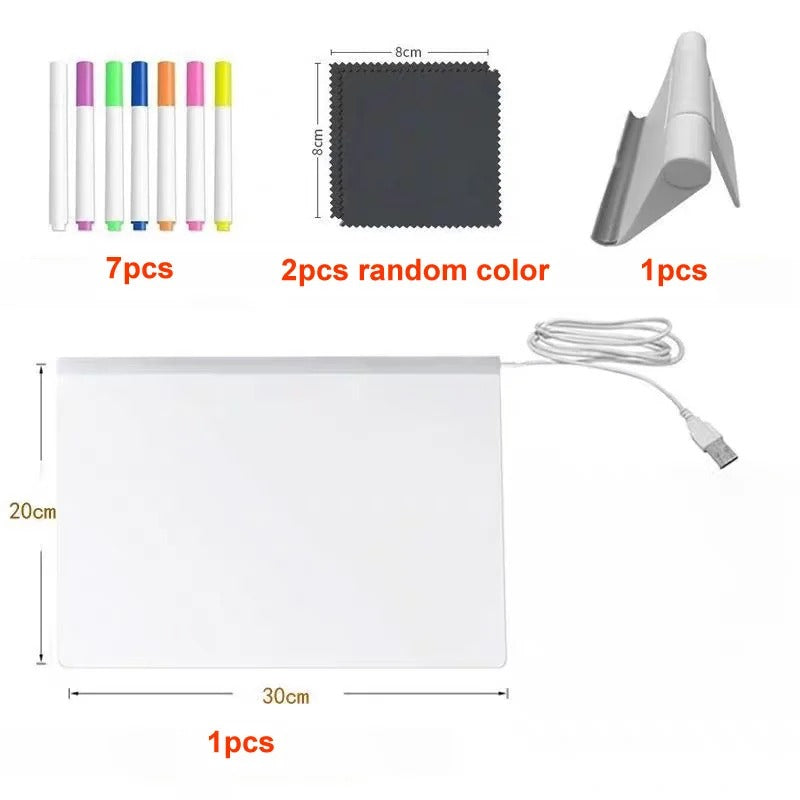 VizioLite™ Led Glowing Drawing Board