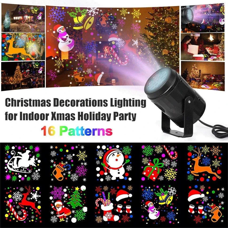 VizioLite™ 16 Pattern Christmas Lights Projector