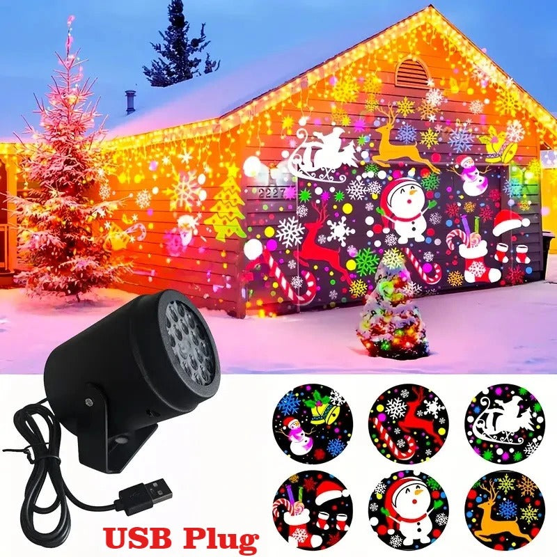 VizioLite™ 16 Pattern Christmas Lights Projector